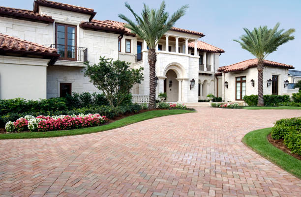 Permeable Paver Driveway in Fabrica, TX